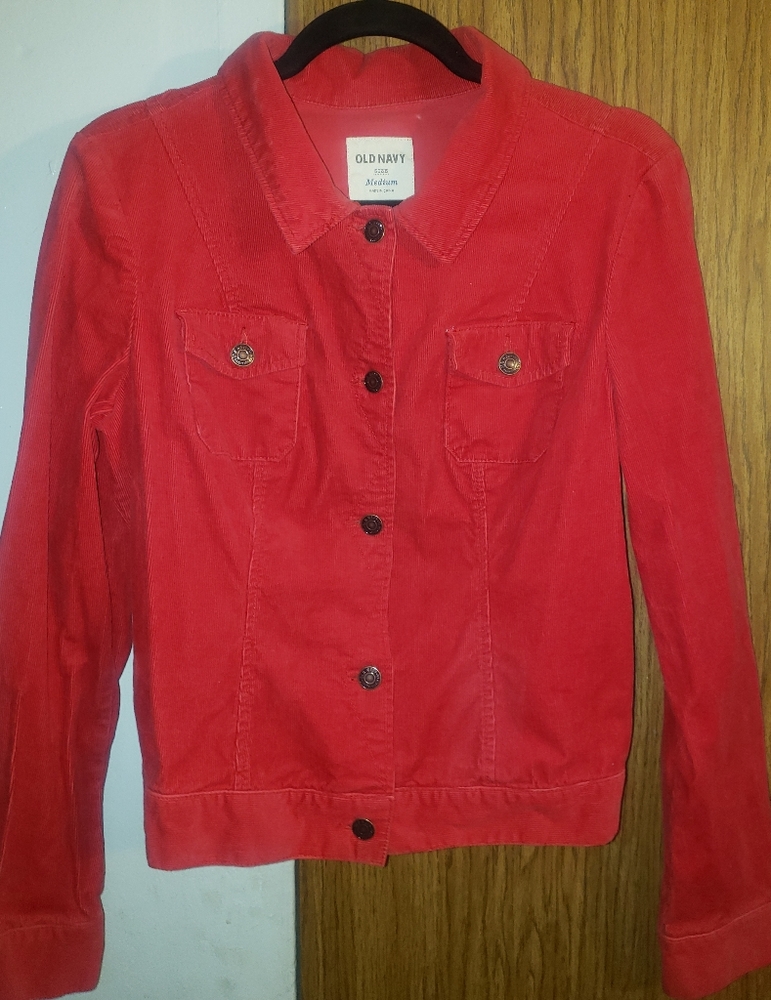Red Old Navy Jacket/Medium